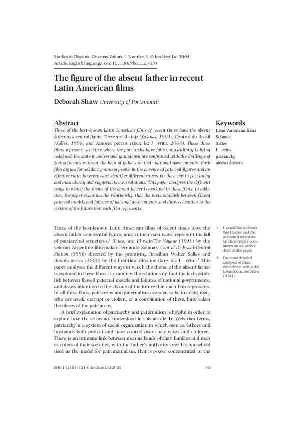 Saying goodbye to an absent father picture