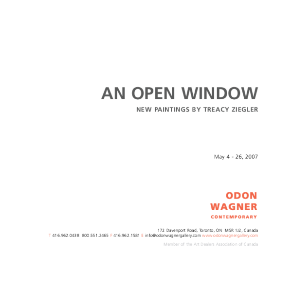 (PDF) AN OPEN WINDOW