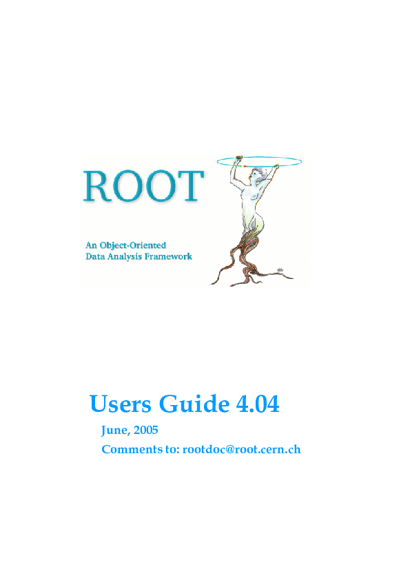 (PDF) The ROOT Users Guide