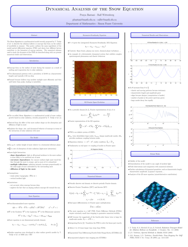 (PDF) Dynamical Analysis of the Snow Equation