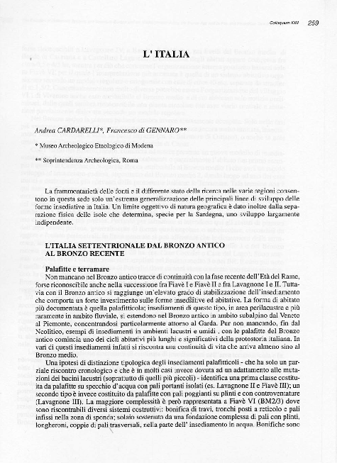 Characteristics of the bronze age image