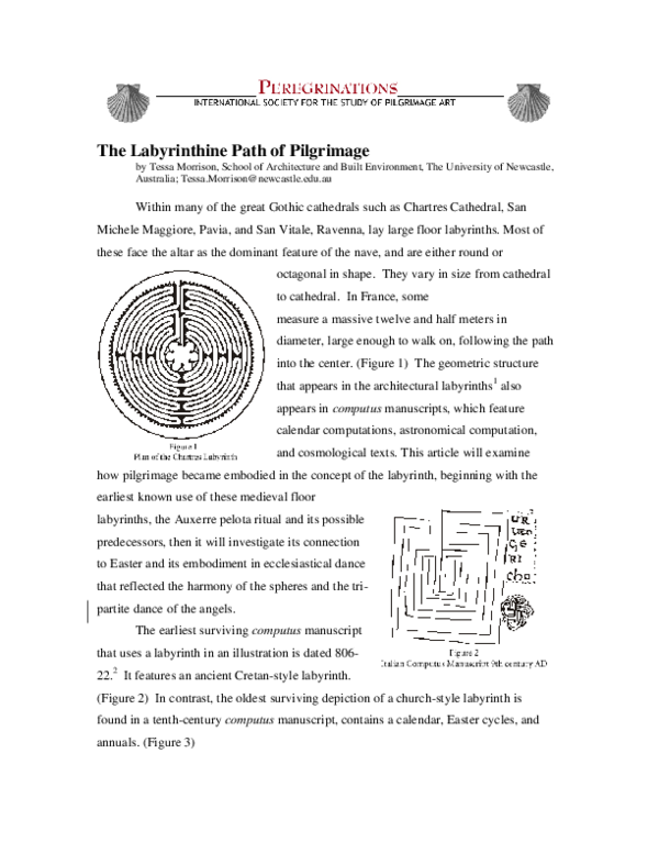 (PDF) The Labyrinthine Path of Pilgrimage