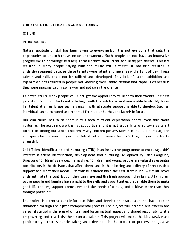 My special talent essay picture