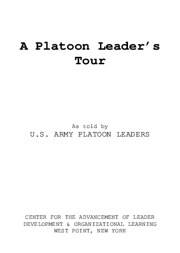 Essay on military leadership picture