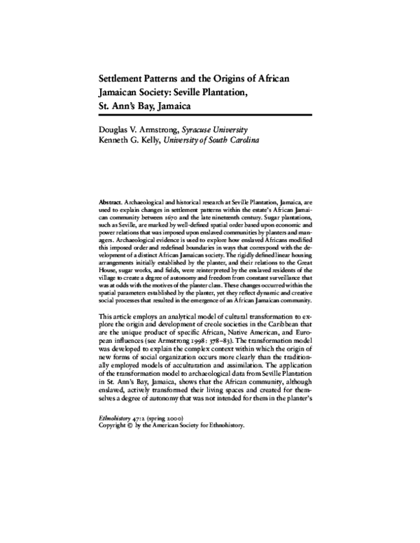 Plantation model of colonization picture