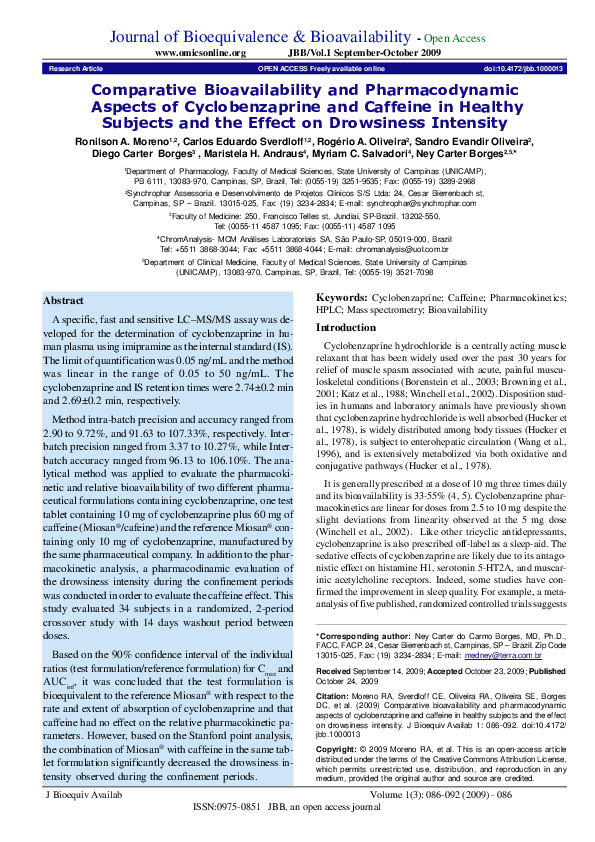 (PDF) Comparative Bioavailability and Pharmacodynamic Aspects of ...