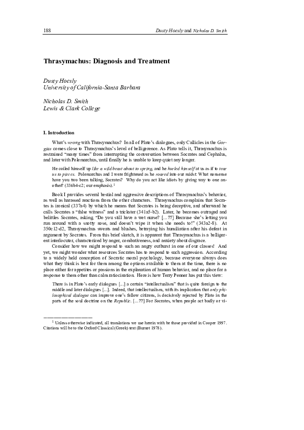 Thrasymachus definition of justice essay image