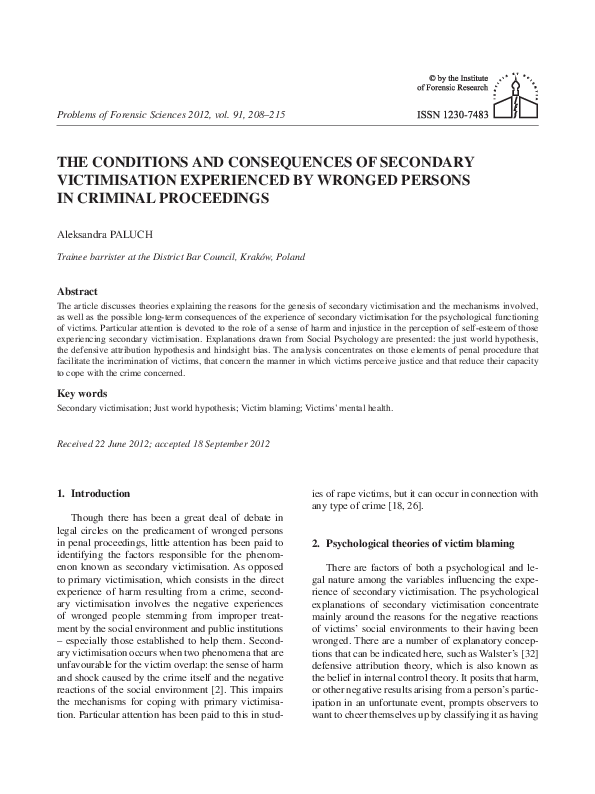 Victim advocate picture