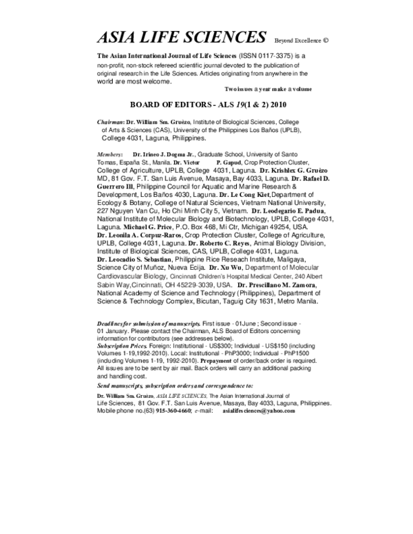 (DOC) Morphological and isozyme characteristics of selected papaya