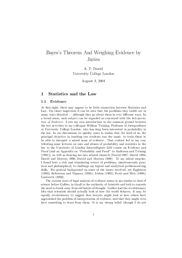 Bayes' theorem in words picture