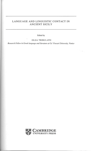 (PDF) The Elymian Language