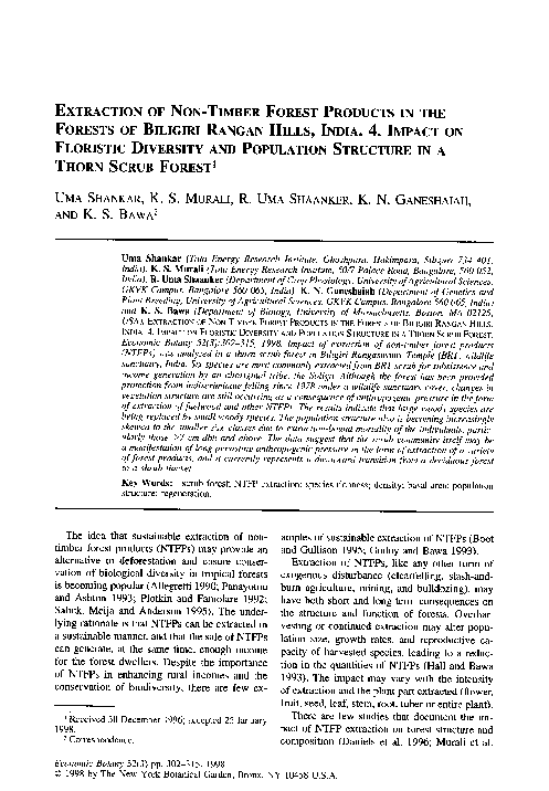 Thorn forest in india image