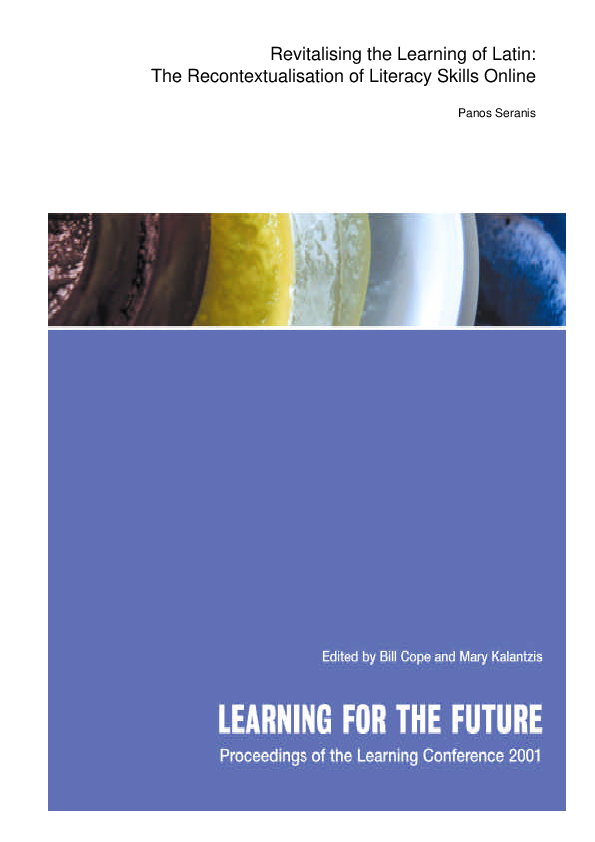 (PDF) Revitalising the Learning of Latin: The Recontextualisation of ...