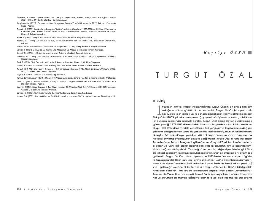 (PDF) Turgut Özal