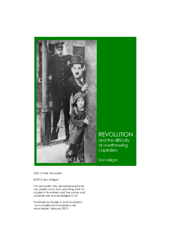of overthrowing ... and difficulty the PDF) Revolution