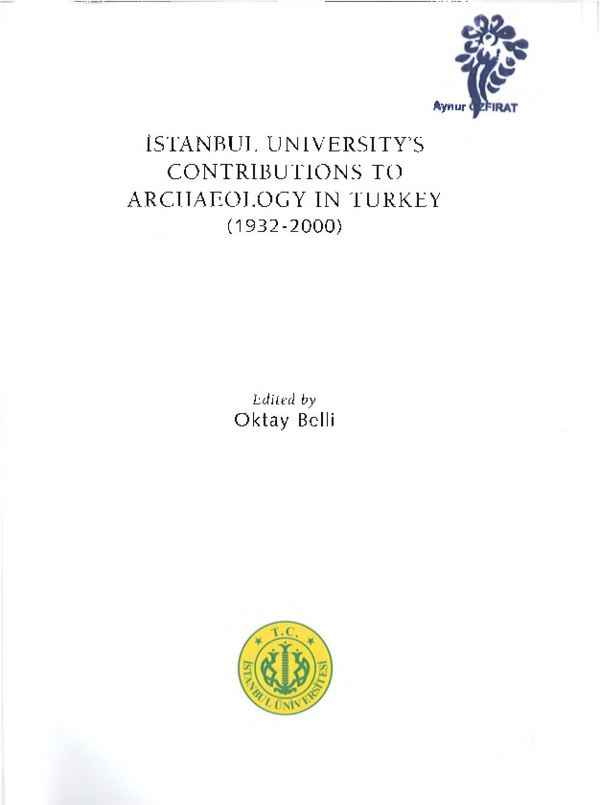 Pdf Sevin V Ozfirat A Van Karagunduz Excavations Istanbul University S Contributions To Archaeology In Turkey 1932 00 Ed O Belli 140 144 Istanbul 01 Istanbul University Rectorate Publication No 4285 Aynur Ozfirat Academia Edu