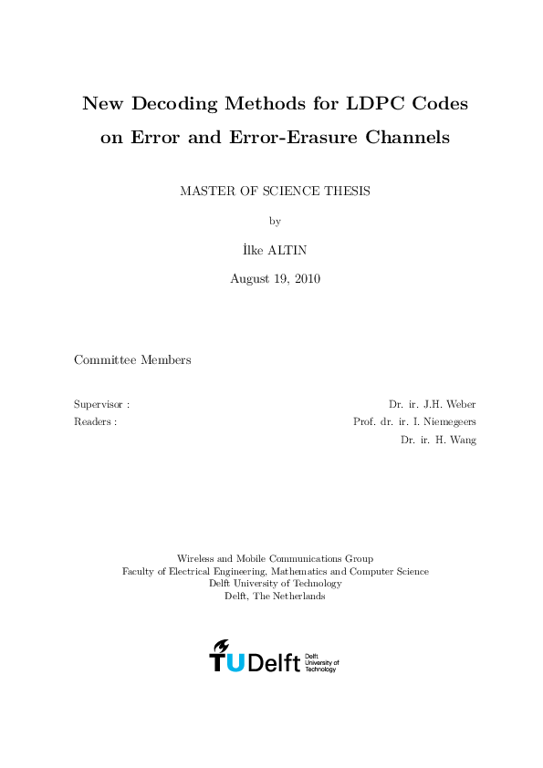 Advantages and disadvantages of ldpc codes picture