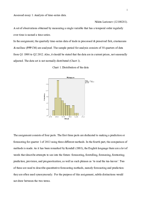Time series journals picture