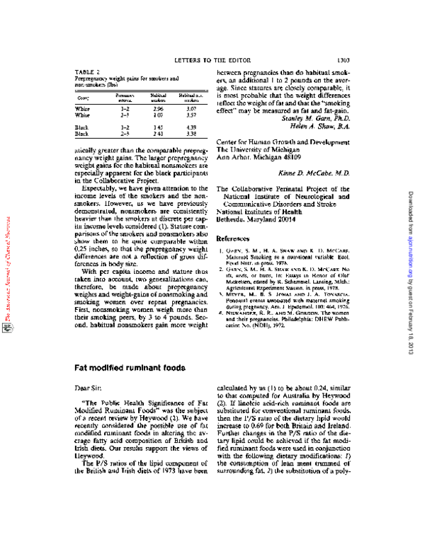 (PDF) Fat modified ruminant foods