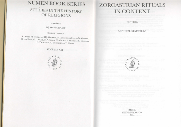 (PDF) 2004. “On the Ritual Significance of the Yasna Haptaŋhāiti”. In ...