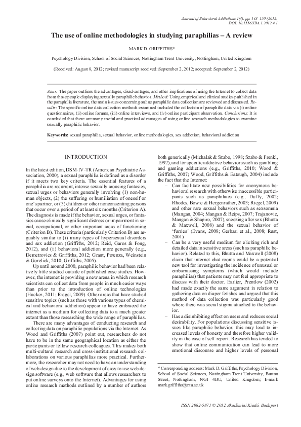 Essay on paraphilia 05 image