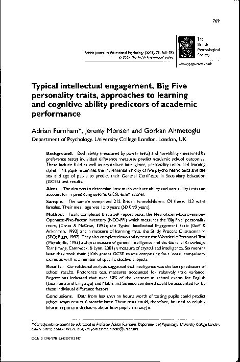 Intellectual engagement essay picture