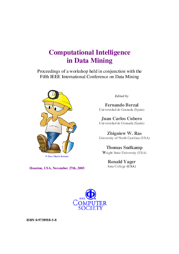(PDF) Computational Intelligence in Data Mining