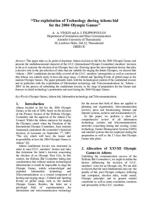 Essay on summer olympics picture