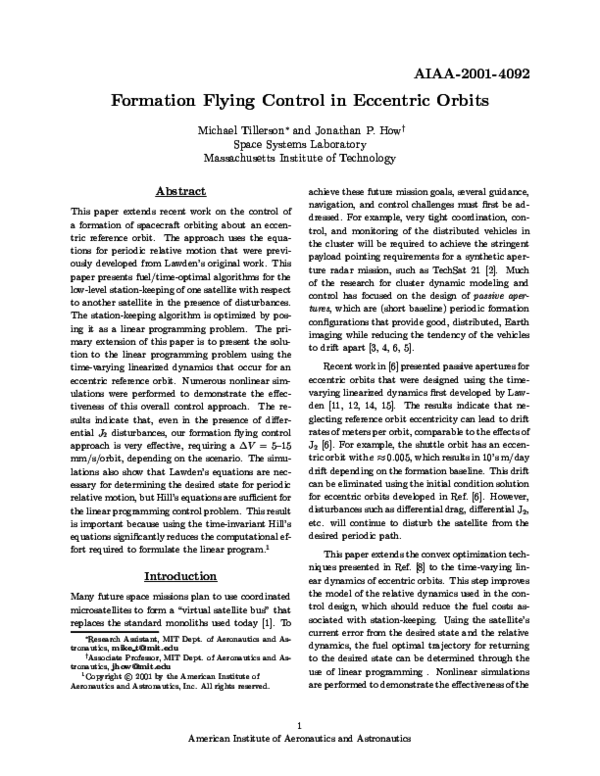 Formation flying thesis 05 image