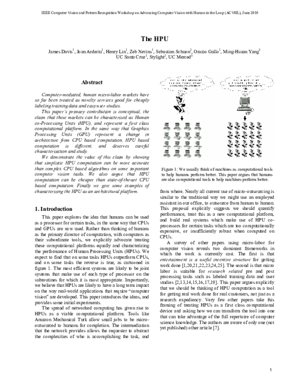 (PDF) The hpu