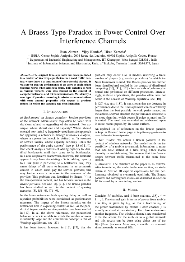 Paradox of power concept picture