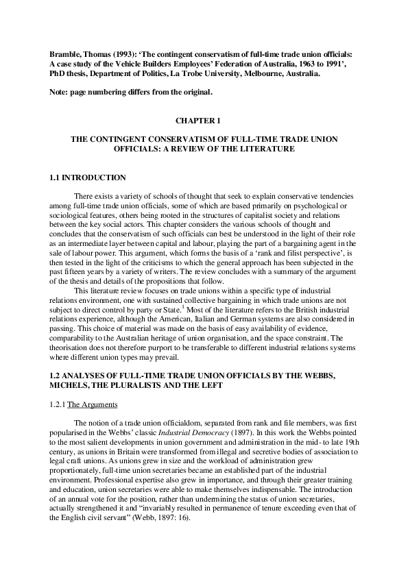 The effect of unions on productivity and profits image
