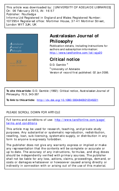 (PDF) Meaning and mental representation