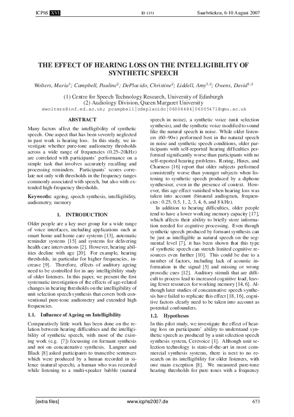 Hearing impaired picture