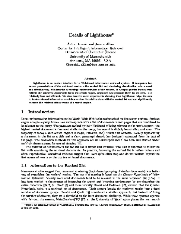 (PDF) Details of lighthouse