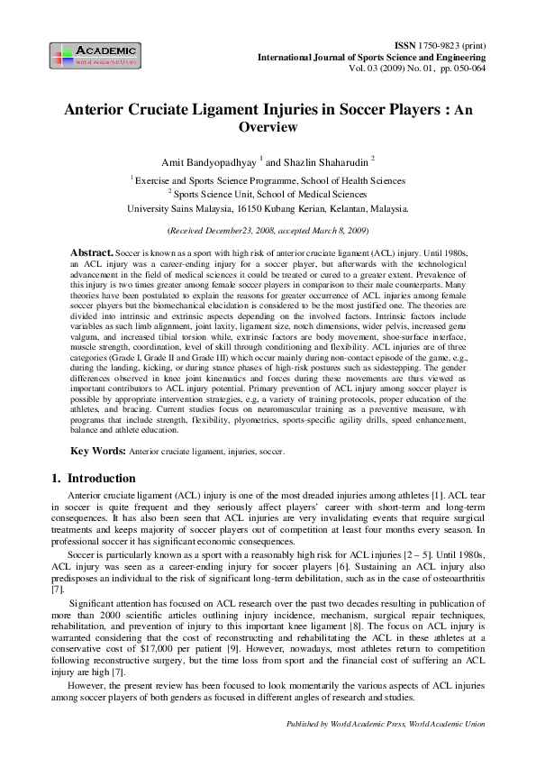 Torn acl symptoms picture