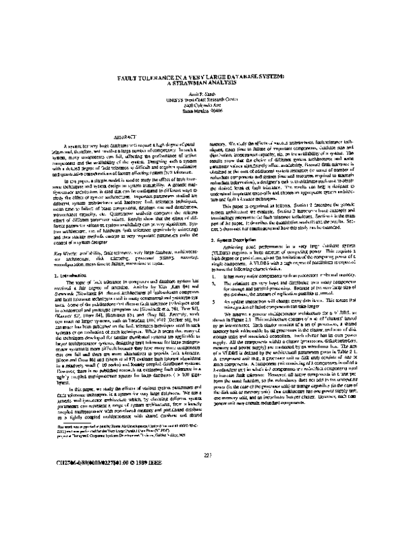 Fault tolerance essay 07 image