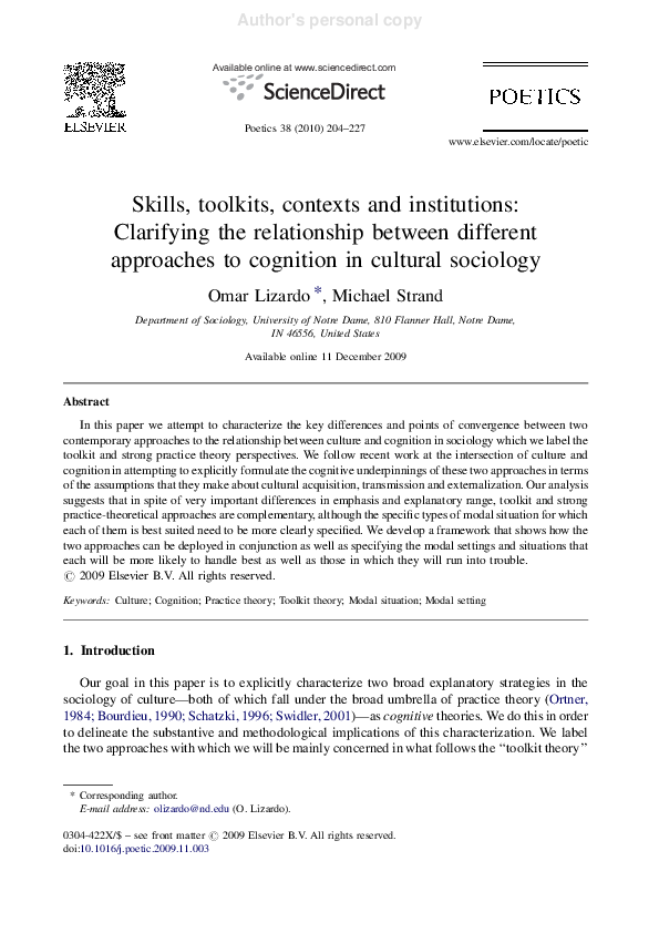 PDF Skills Toolkits Contexts And Institutions Clarifying The pdf-skills-toolkits-contexts-and-institutions-clarifying-the