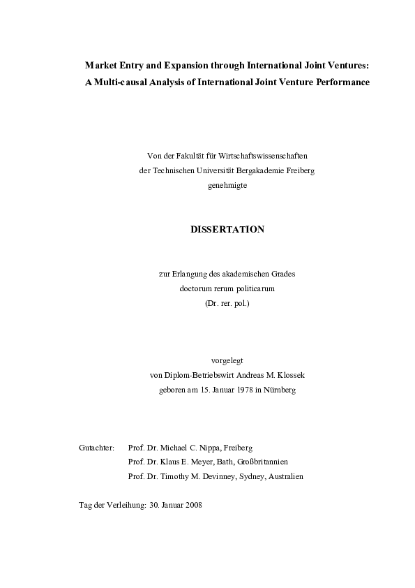 Joint venture dissertation 03 image