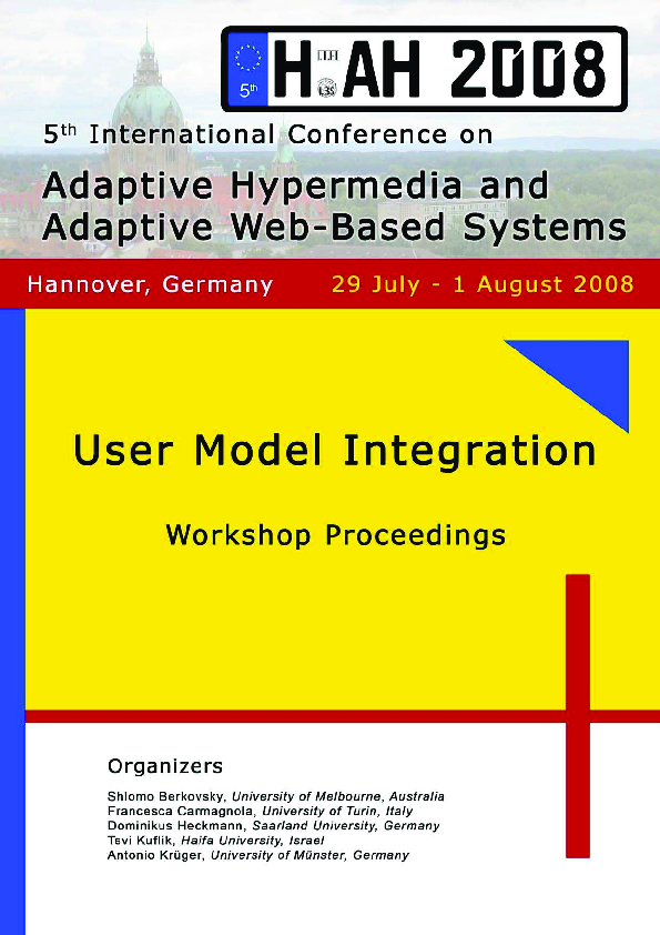 (PDF) User model integration in a distributed adaptive e-learning system