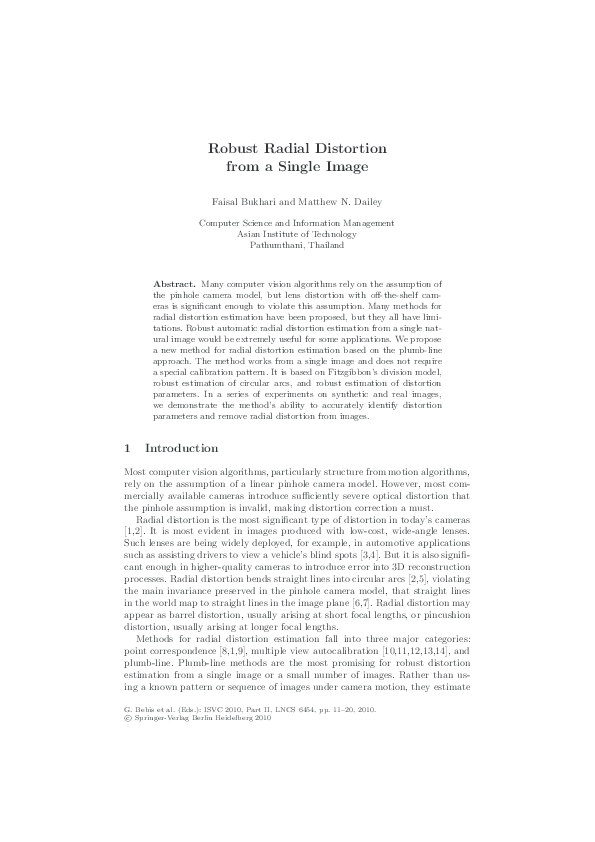 plumb bob distortion model opencv