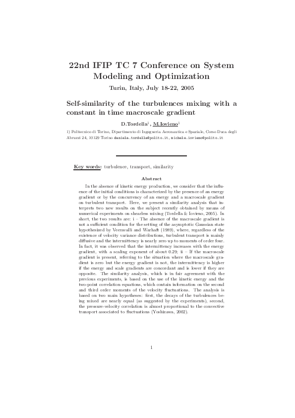 (PDF) 22nd IFIP TC 7 Conference on System Modeling and Optimization