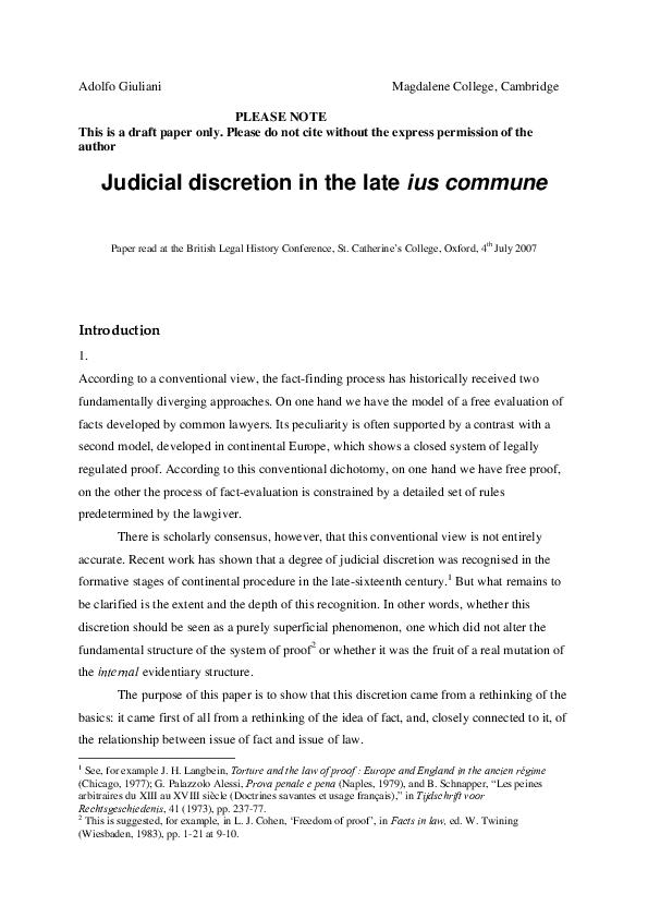 Judicial discretion defined image