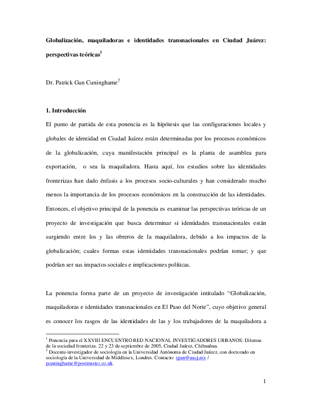 Maquiladoras essay 08 picture