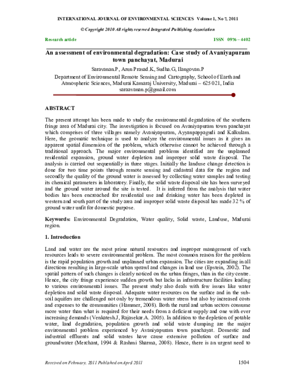 Types of environmental degradation picture