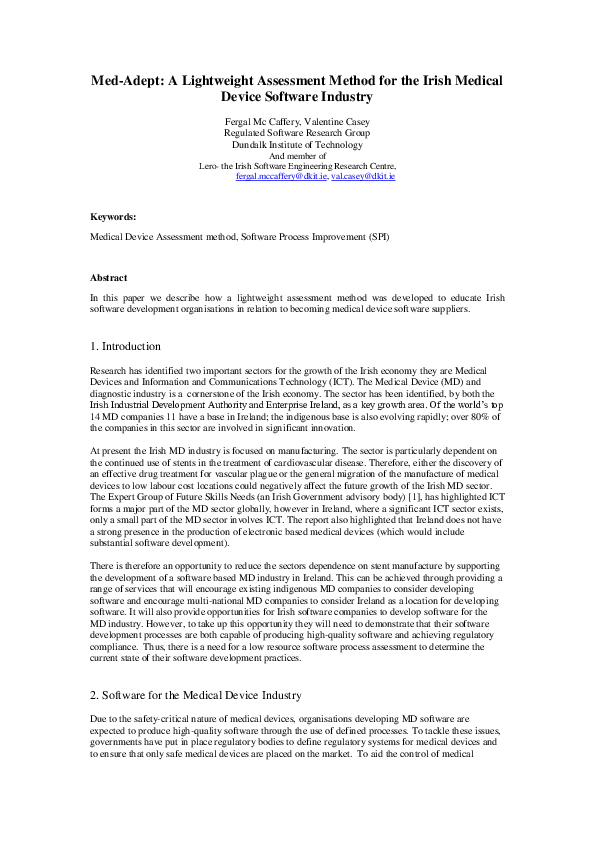 hsa software as a medical device