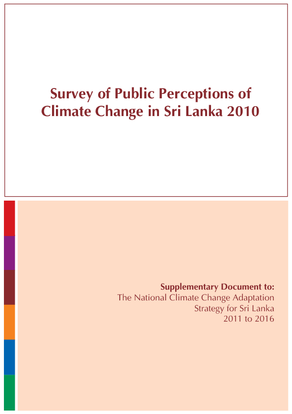 (PDF) Survey on Public Perceptions of Climate Change in Sri Lanka 2010