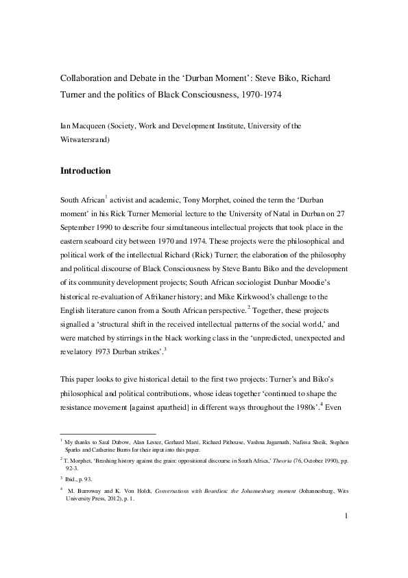 Consciousness example picture