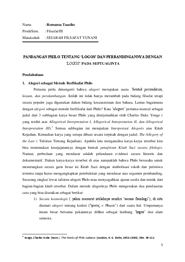 Apa Itu Logos Dalam Filsafat Apa Itu Logos Dalam Filsafat