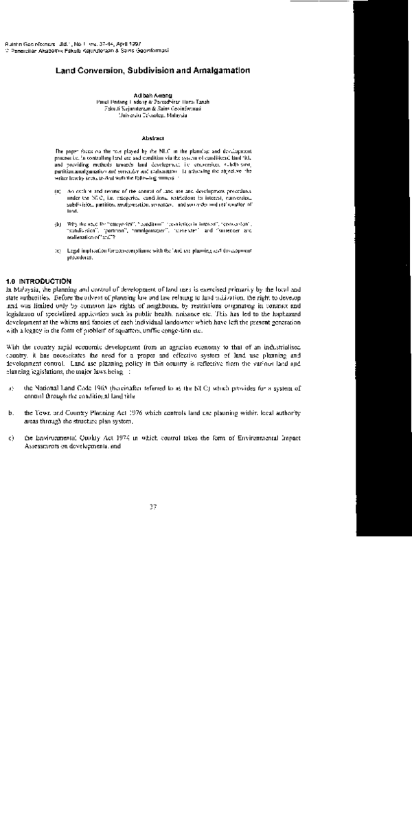Land conversion to industrial image